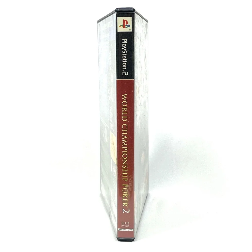 World Championship Poker 2 PS2 Complete CIB Tested Howard Lederer Poker Game